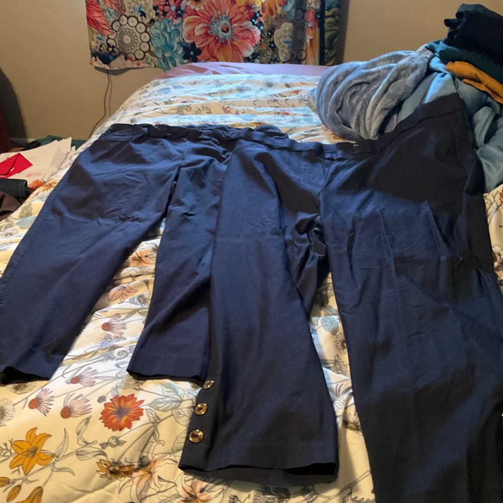 Navy Blue Pants